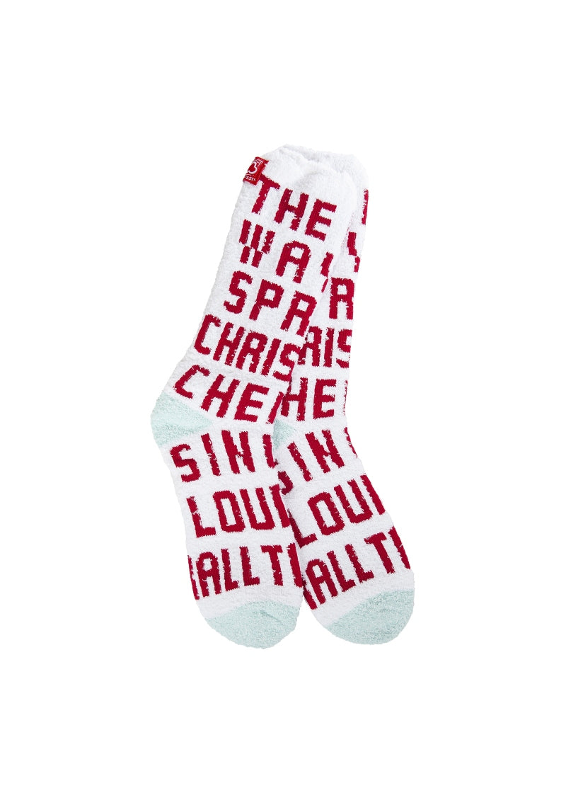 Holiday Cozy Crew Socks (Christmas Cheer)