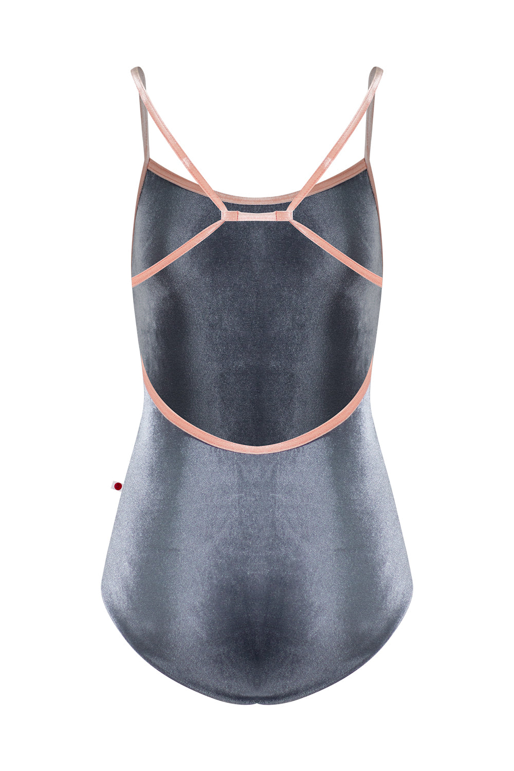 Nadja Camisole Leotard (Steel/Blush)