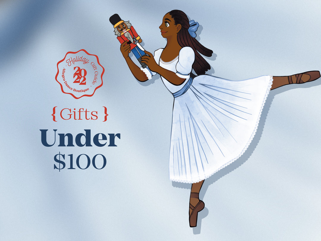 Black Clara from Nutcracker in arabesque for gifts under $100
