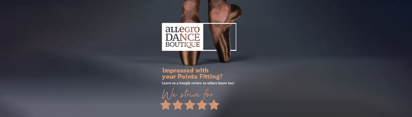 Barrington Pointe Fitting: My teacher told me to get pre-pointe shoes. –  Allegro Dance Boutique