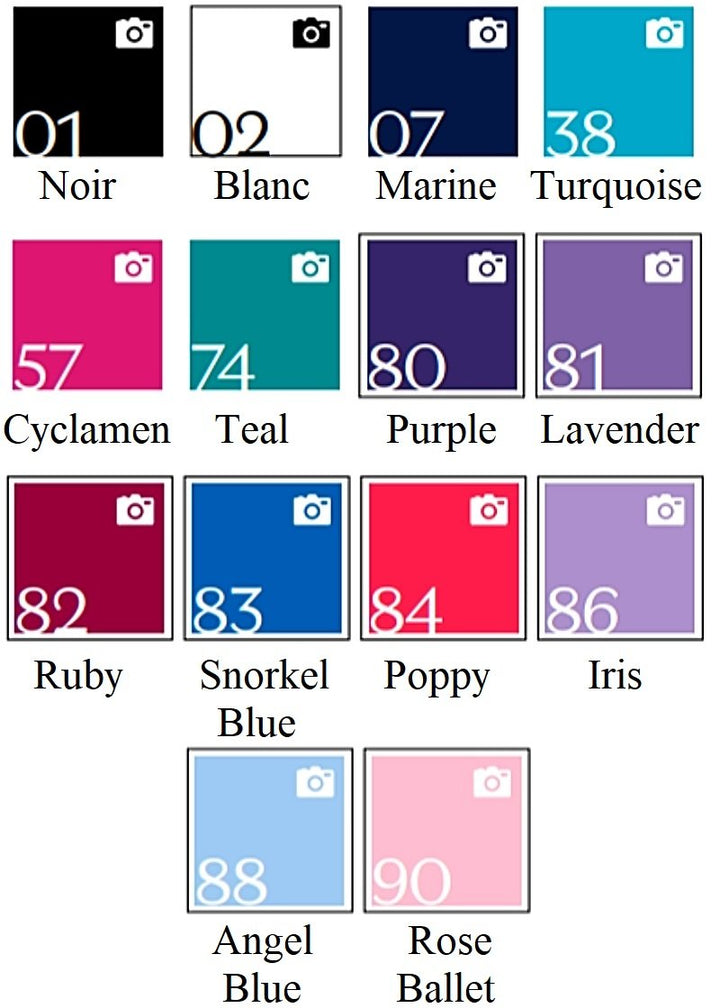 Ballet Rosa color swatches
