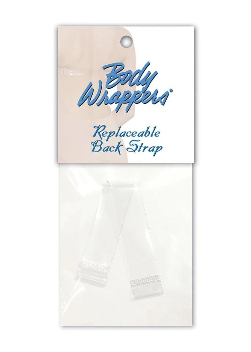 Body Wrappers Replacement Back Strap (Clear)
