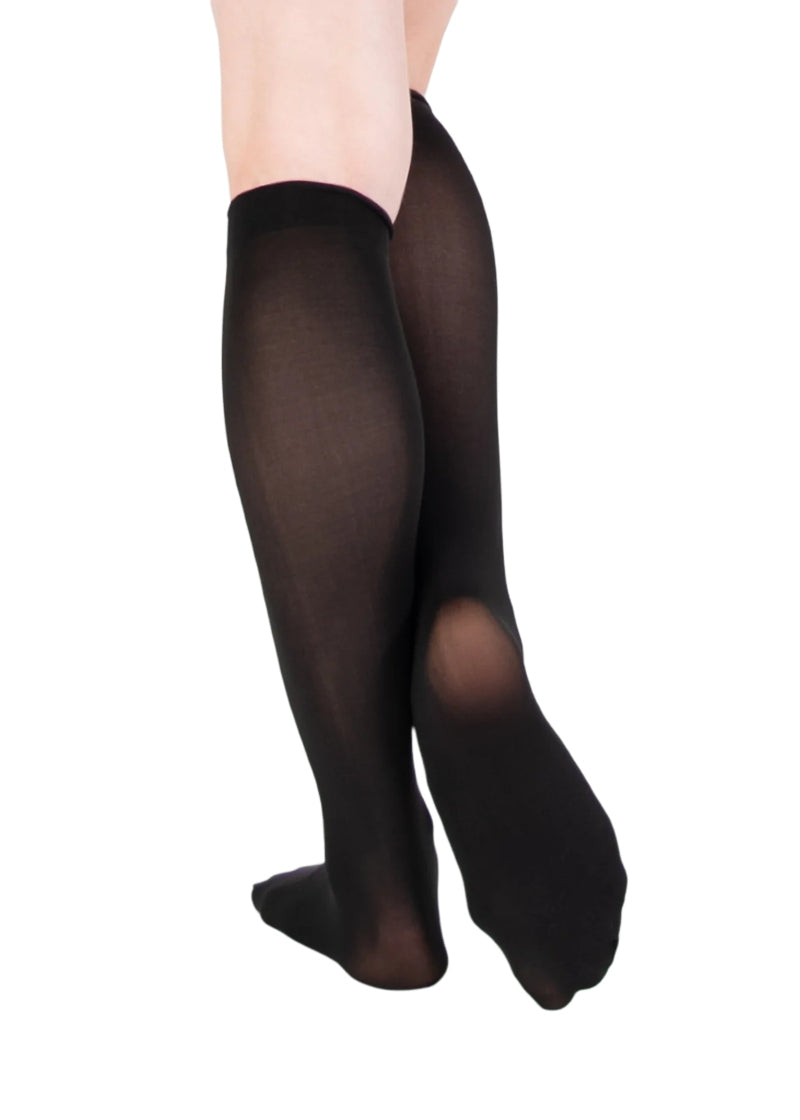 ON SALE Ultra Shimmery Seamless Footed Tights – Allegro Dance Boutique
