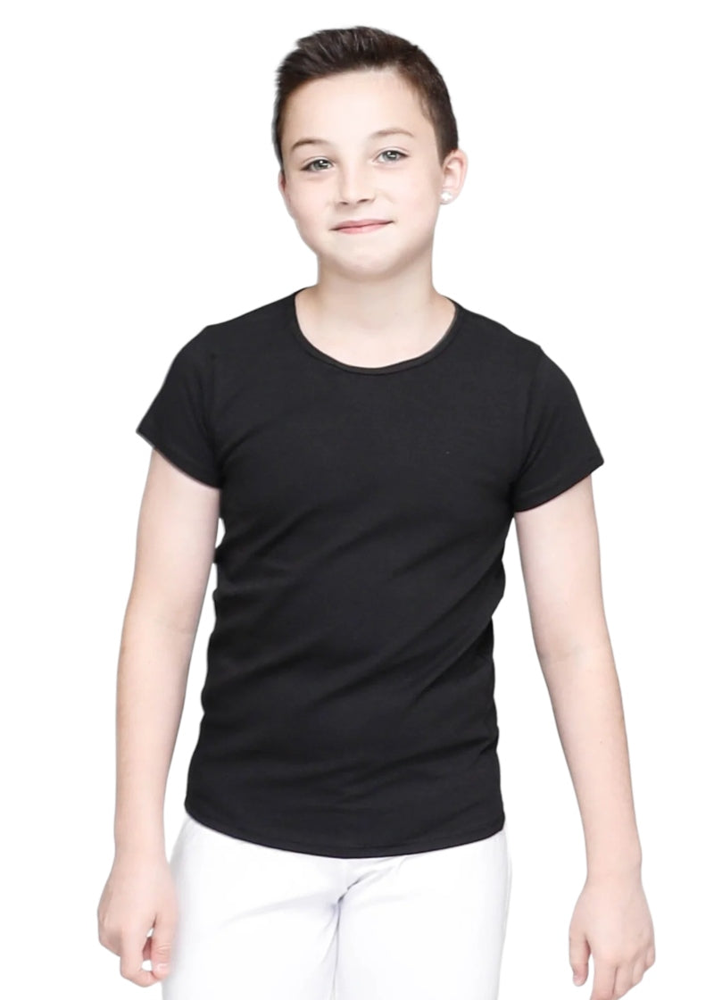 Fitted Cotton Boys' Short Sleeve Shirt