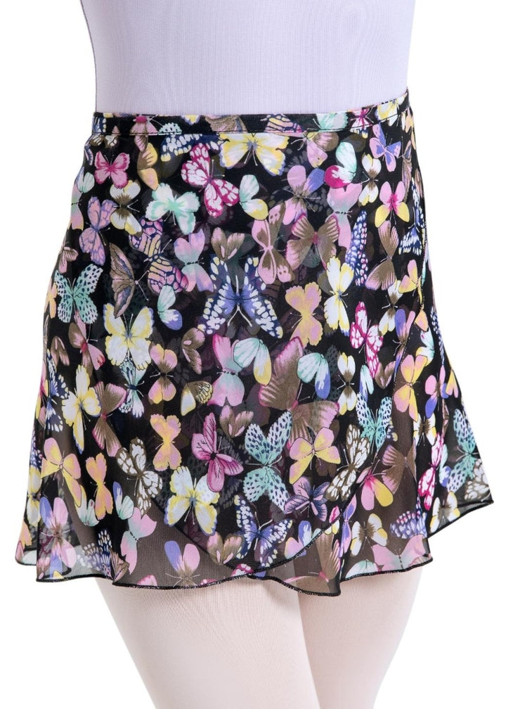 Printed Youth Wrap Skirt (Butterfly Magic)