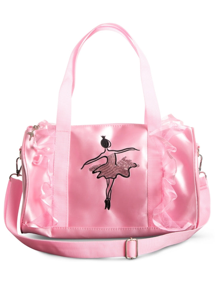Sequin Ballerina Barrel Bag (Pink)