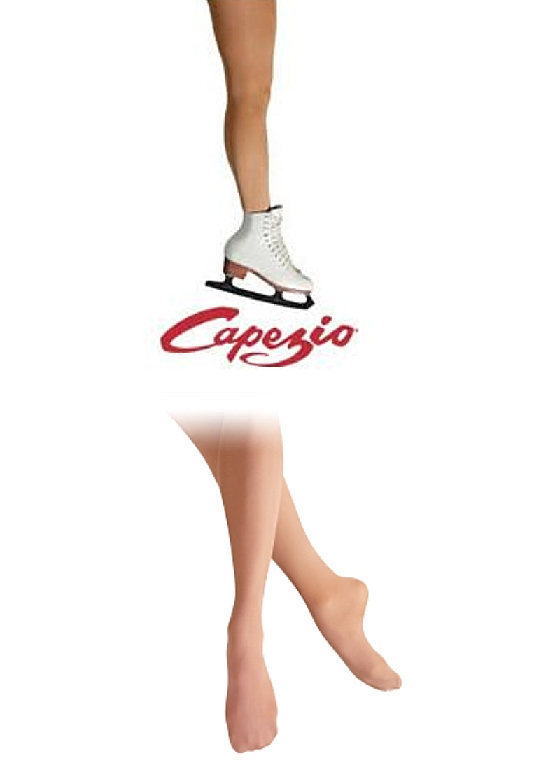 ON SALE Capezio Footed Skating Tights