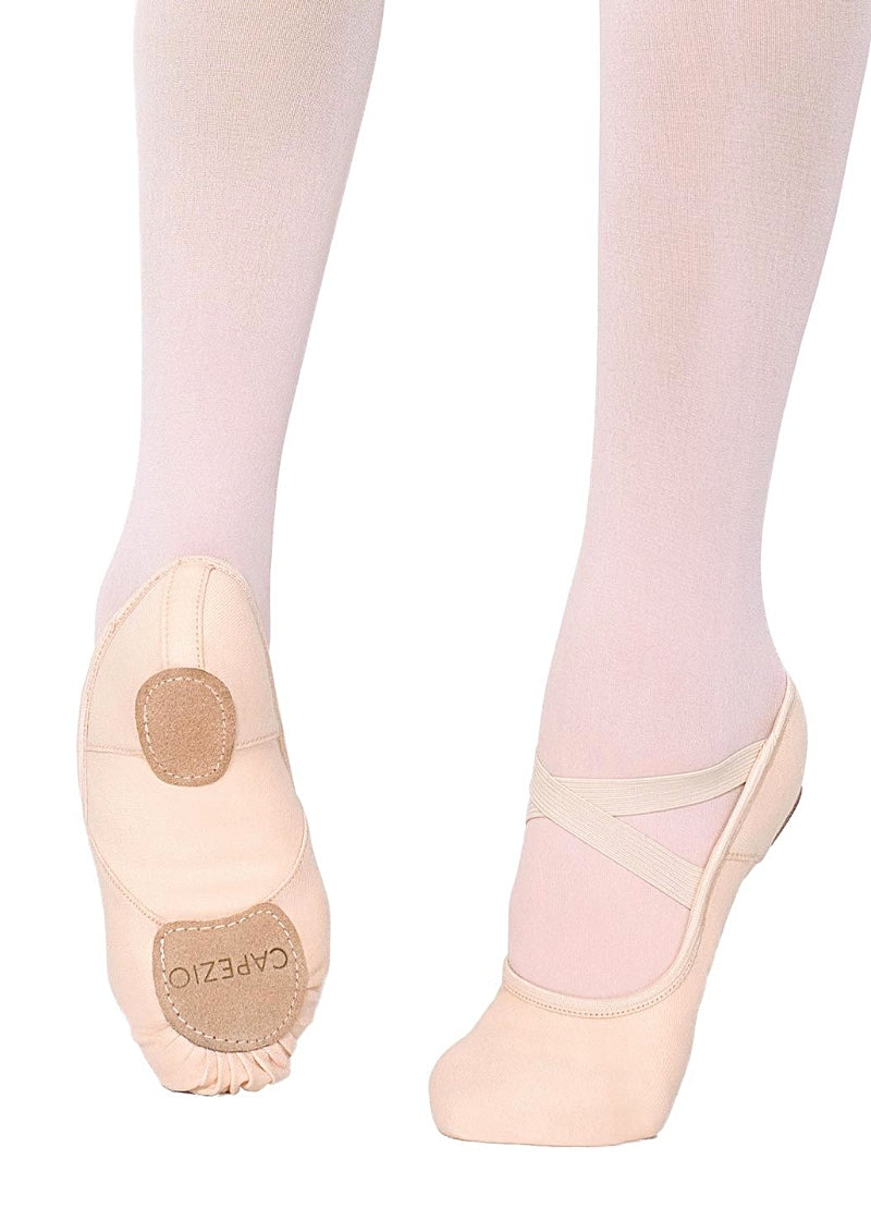 Hanami Stretch Canvas Ballet Shoe (Light Pink)