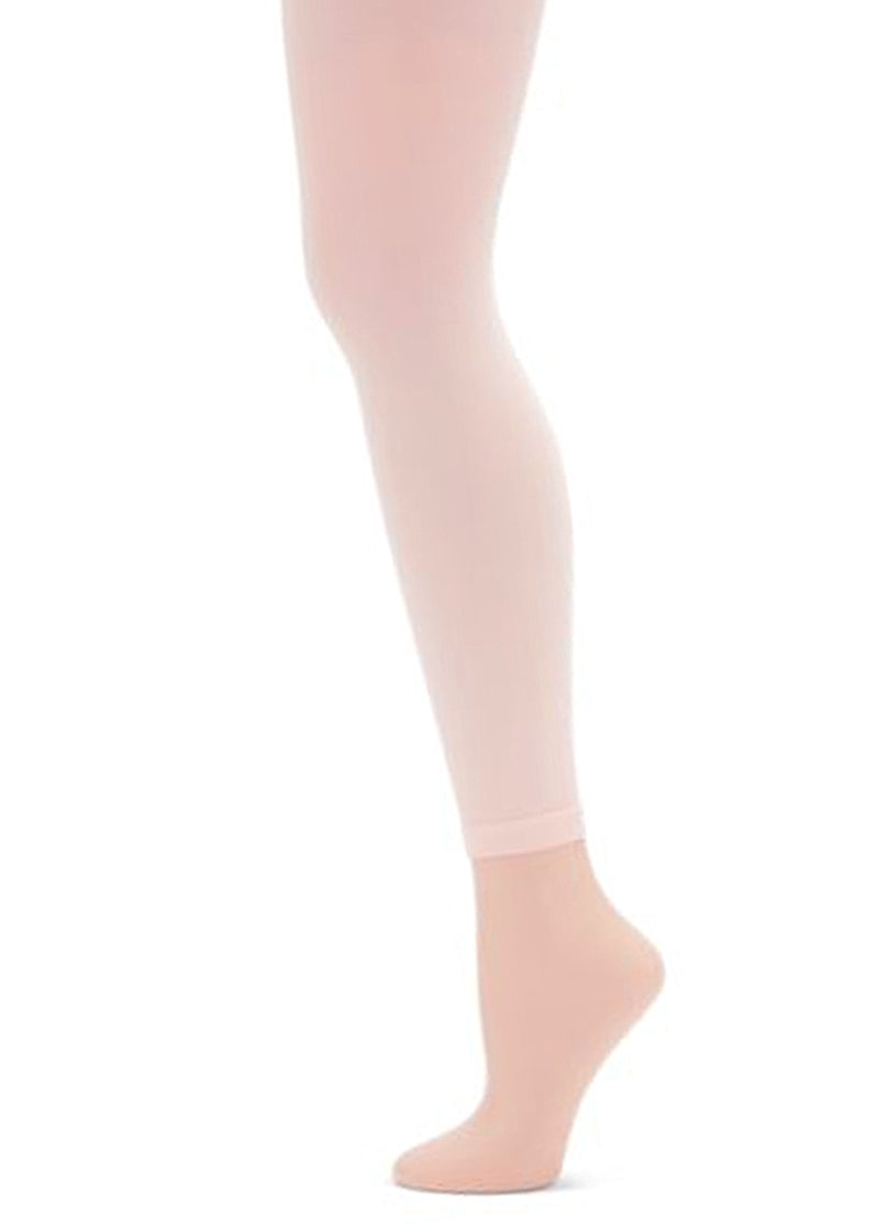 Capezio top footless tights