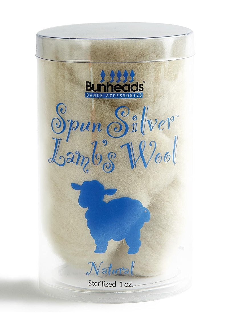Bunheads® Spun Silver™ Lamb's Wool (1 oz)