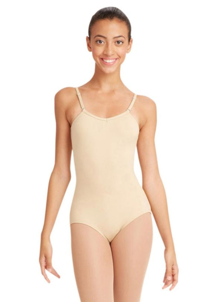 Team Basics Adj. Strap Camisole Leotard