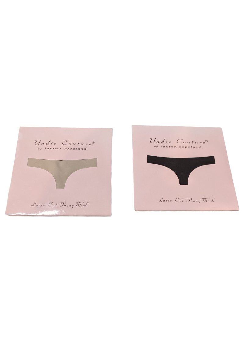 ON SALE Undie Couture® Laser Cut Thong