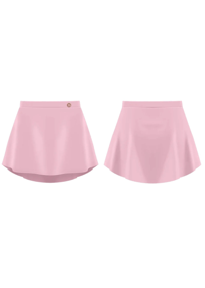Belle Pull-On Skirt (Pearl Pink)