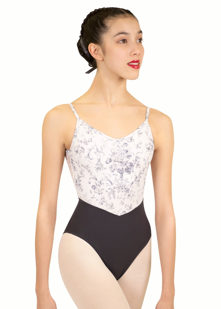 ON SALE Chanelle Camisole Leotard (Smoked Pearl)