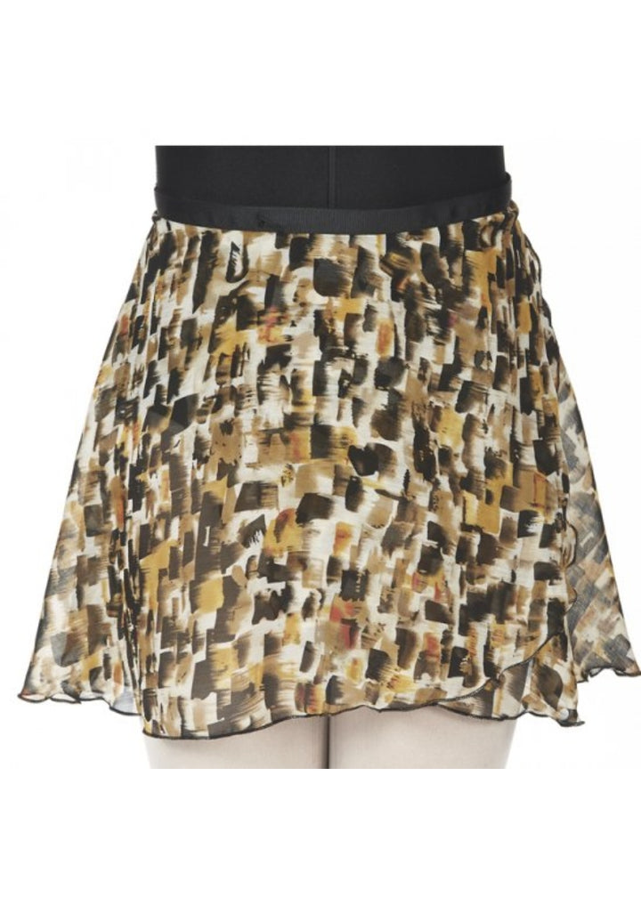 ON SALE Print Wrap Skirt (14" Hem)