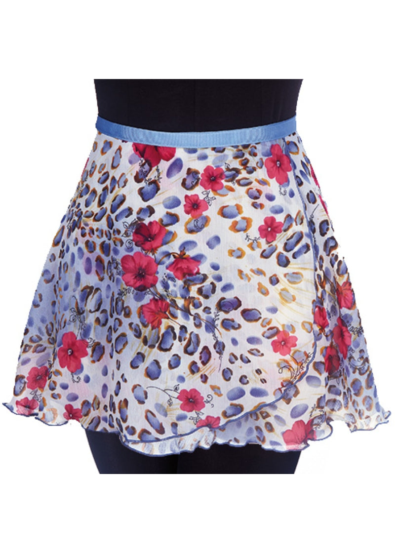 Flora & Fauna Wrap Skirt (12" Hem)