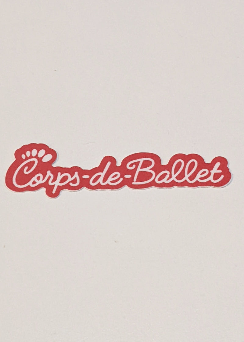 Corps-de-Ballet Parody Sticker