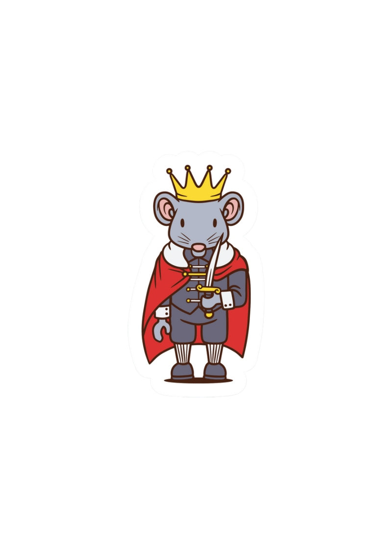 Nutcracker Gang Mini Mouse King Sticker