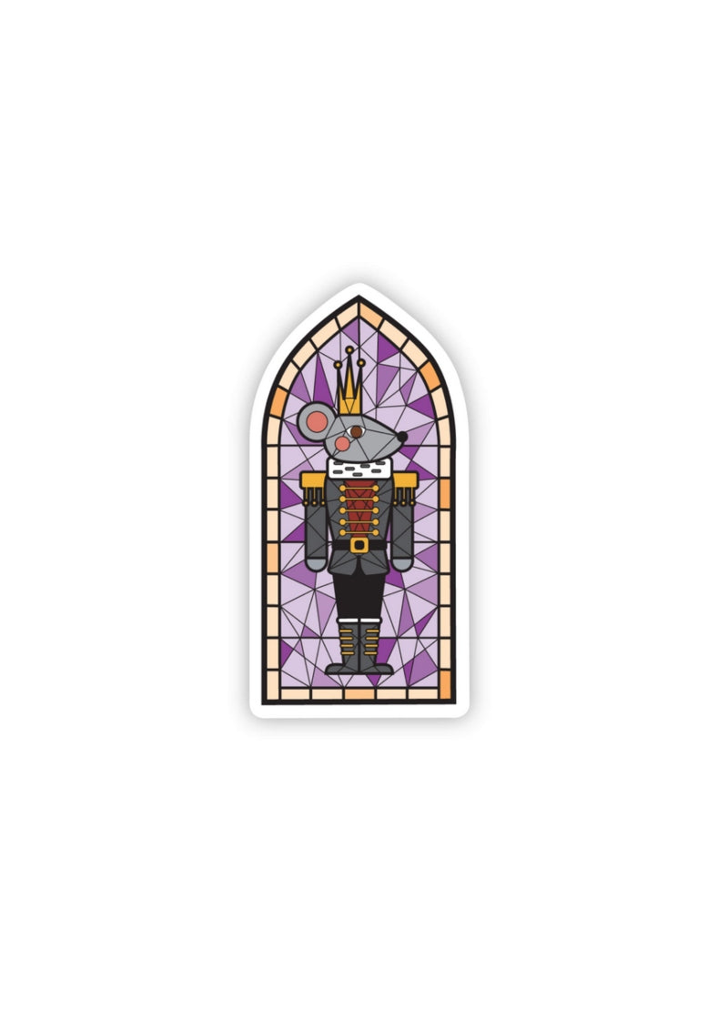 Stained Glass Rat King Sticker