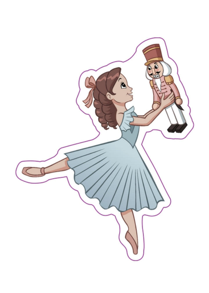 Clara & the Nutcracker Sticker