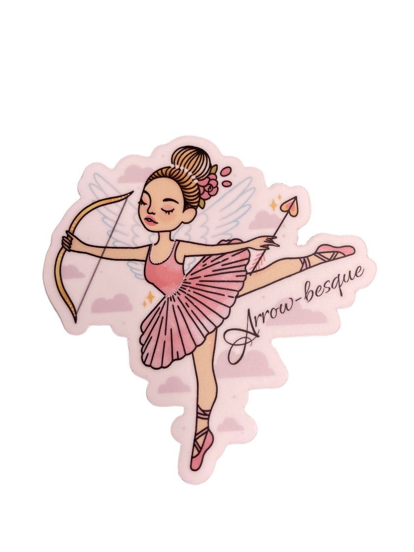Arrow-besque Dancer Cupid Sticker