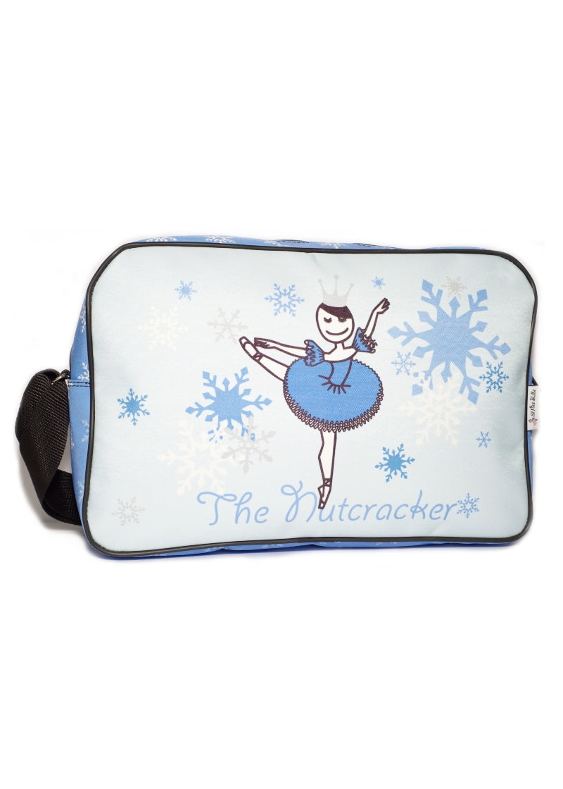 ON SALE Snow Queen Duffel Bag (Blue Snowflakes)