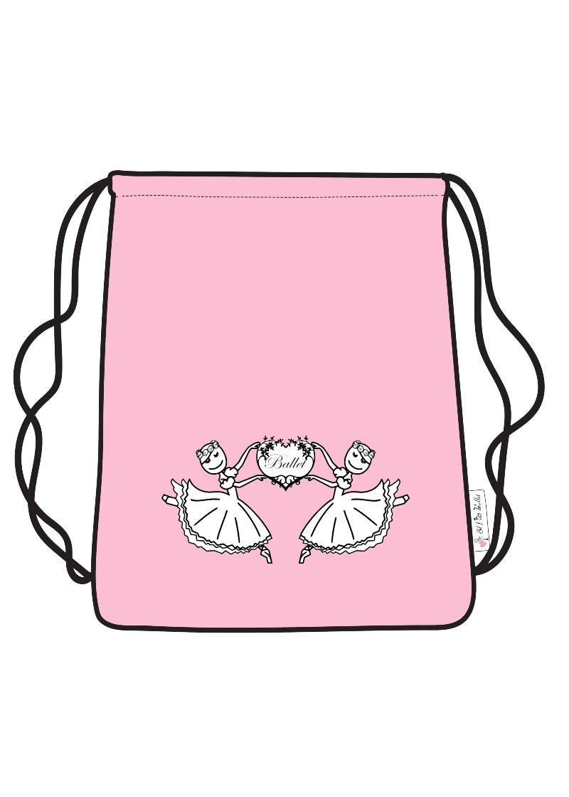 ON SALE Ballet Sylphs Drawstring Backpack
