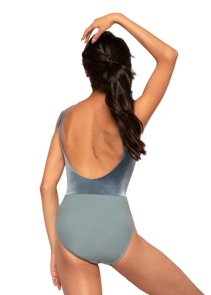 Allison Tank Leotard (Moonstone Velvet)