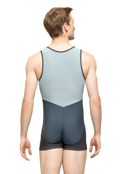 Harper Men's Biketard (Misty Blue)