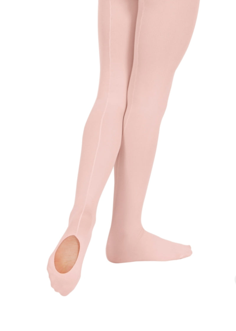 EuroSkins® Professional Back-Seam Youth Convertible Tights