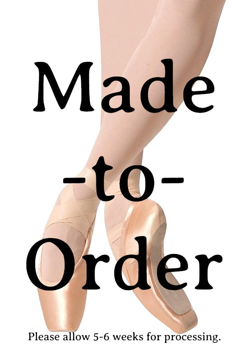 Made-to-Order Europa Sleek Fit Pointe Shoe - Pink (Supple)