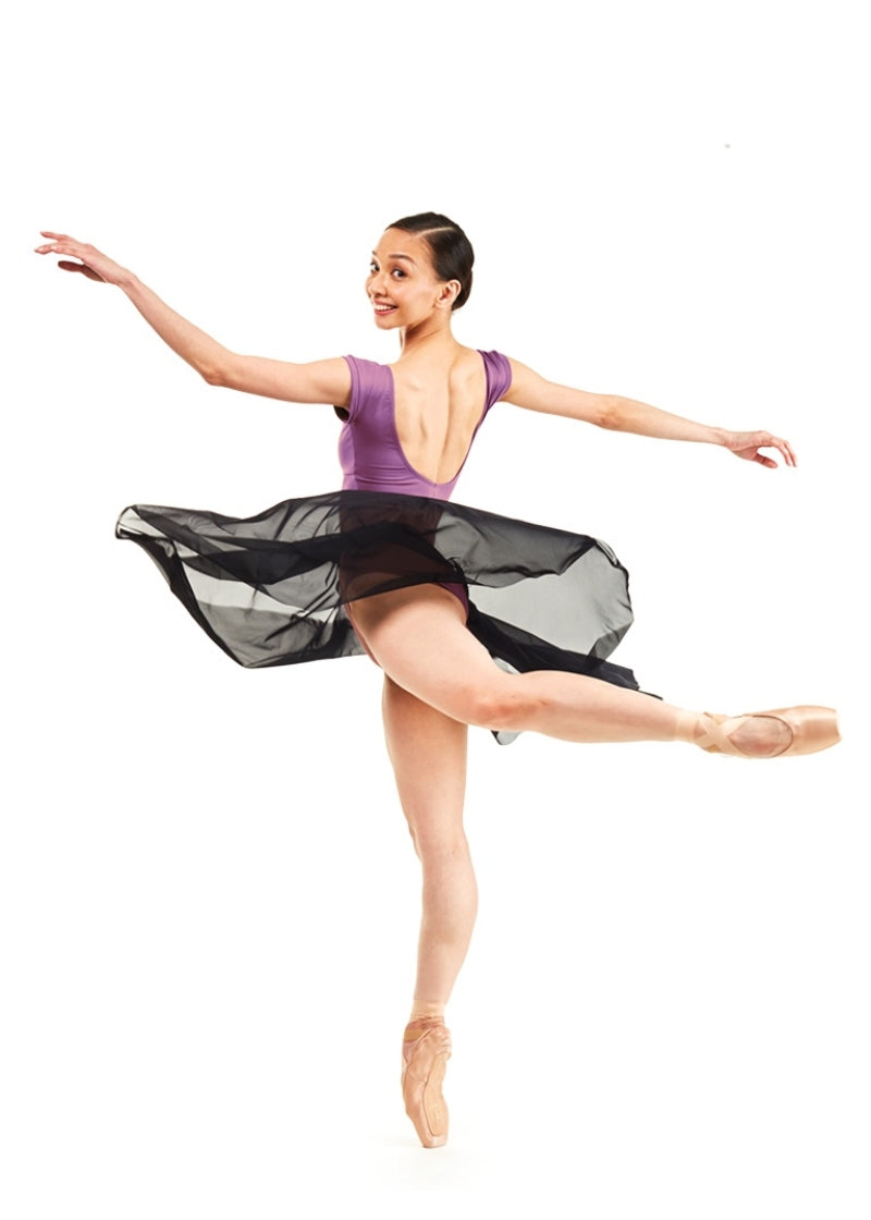 Gaynor Minden Cap Sleeve Leotard (Purple Lilac)