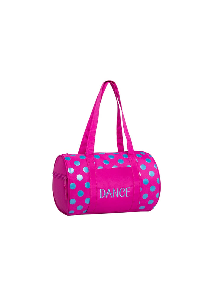 Dots Duffel Bag (Pink/Blue)