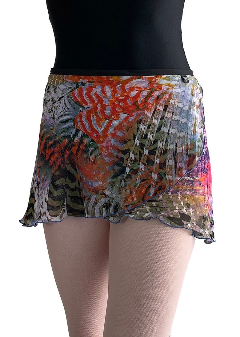 ON SALE Jule Dancewear Printed Wrap Skirt
