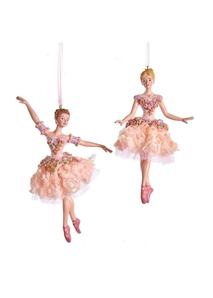 Blush Pink Ballerina Ornament (4.5")