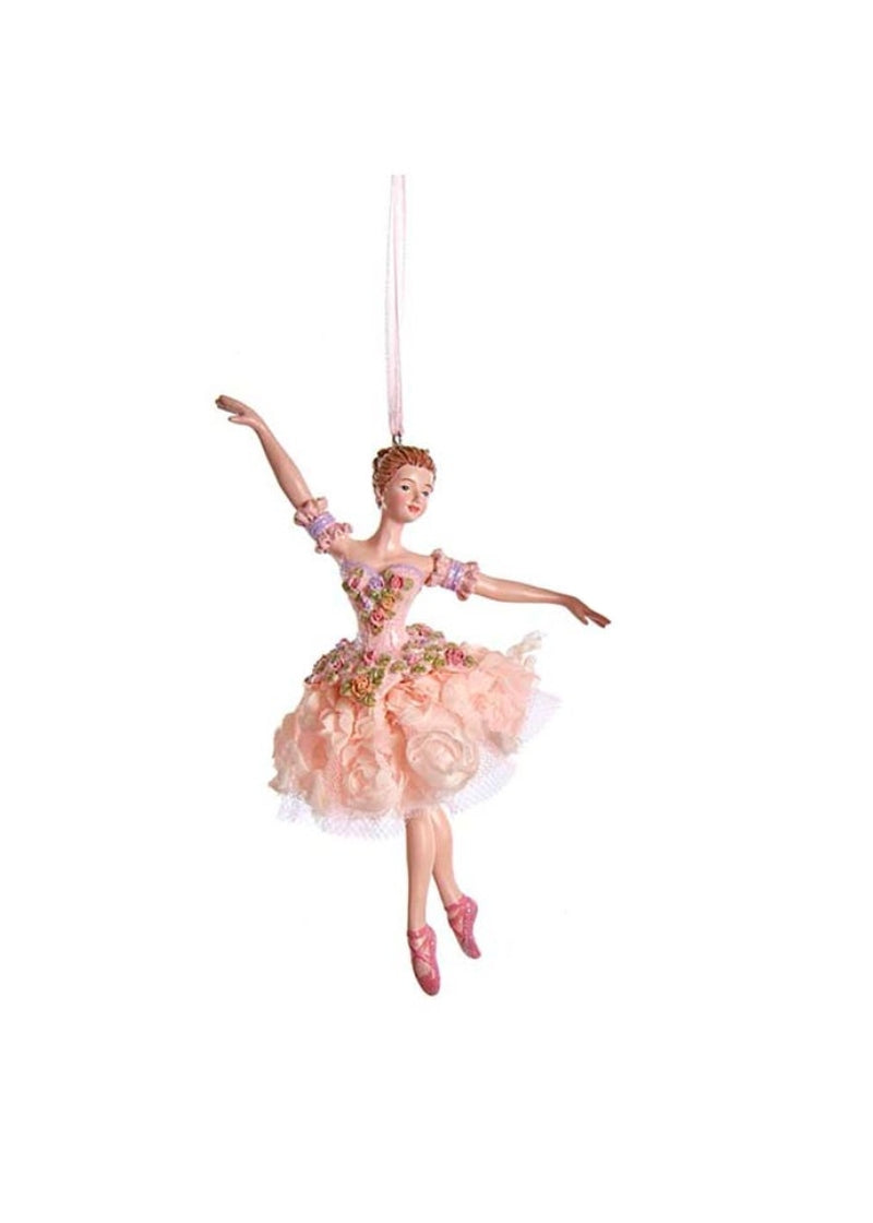 Blush Pink Ballerina Ornament (4.5")
