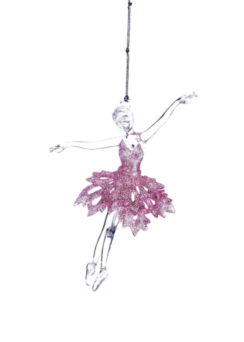 Ballerina en Sous-Sus Acrylic Ornament (6")
