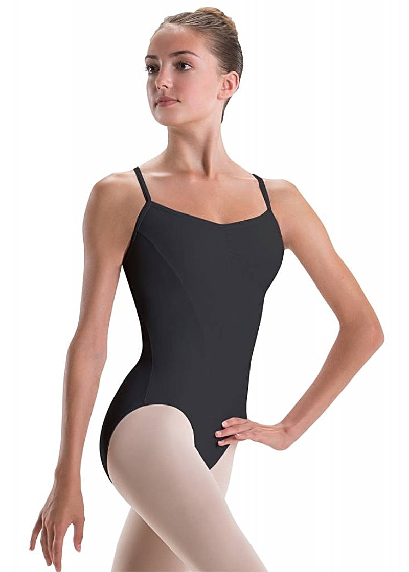 ON SALE Youth Pinch Front Arch Back Silkskyn Camisole Leotard
