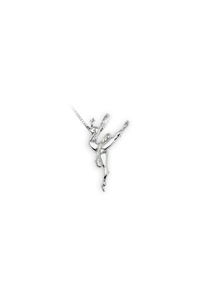 Classical Ballerina Sterling Silver Necklace