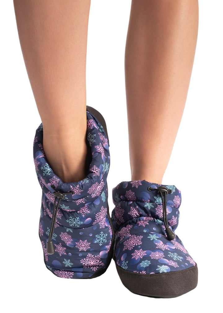 Limited Edition Snowflake Low-Cut Warm-Up Booties