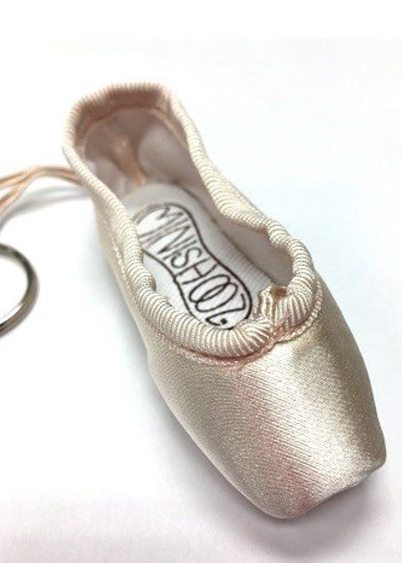 Minishooz® Pointe Shoe Keychain