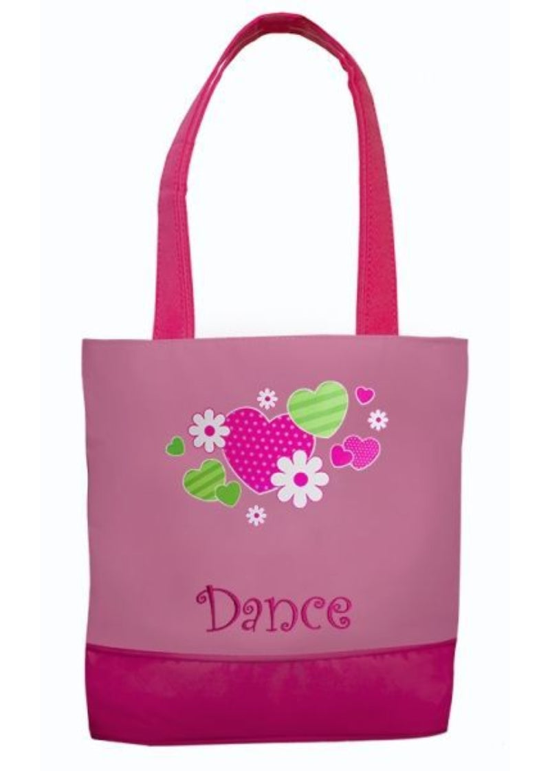 Hearts & Flowers Dance Tote Bag