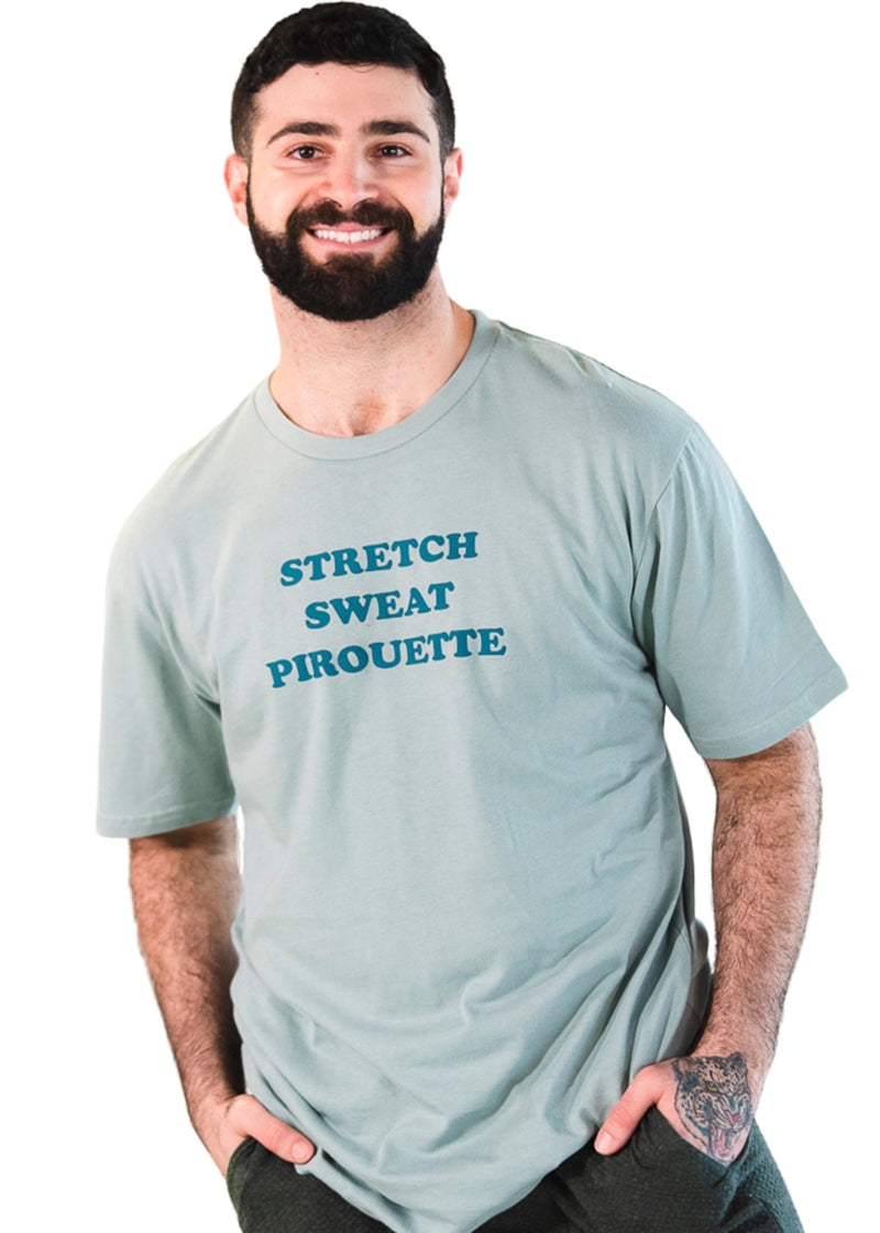 "Stretch Sweat Pirouette" Unisex Tee