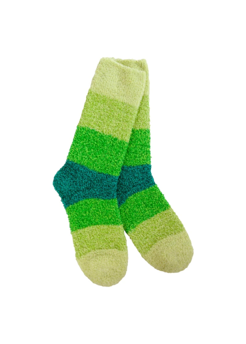 Cozy Crew Socks (Green Ombre)