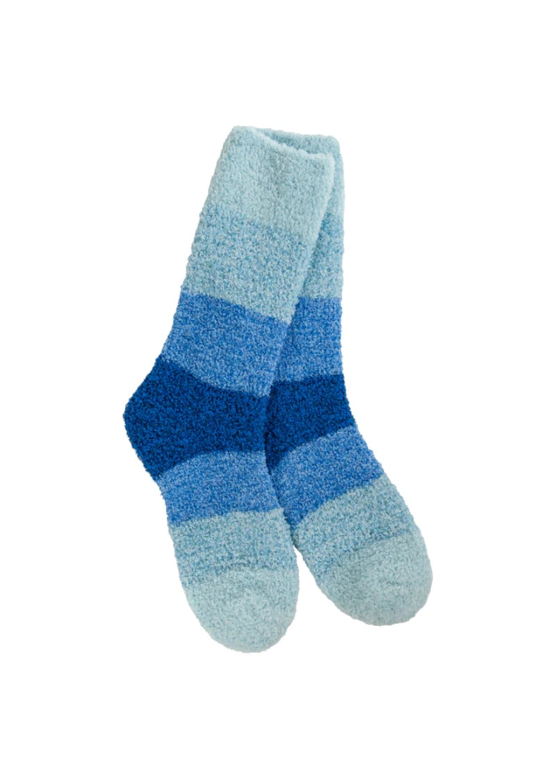 Cozy Crew Socks (Blue Ombre)