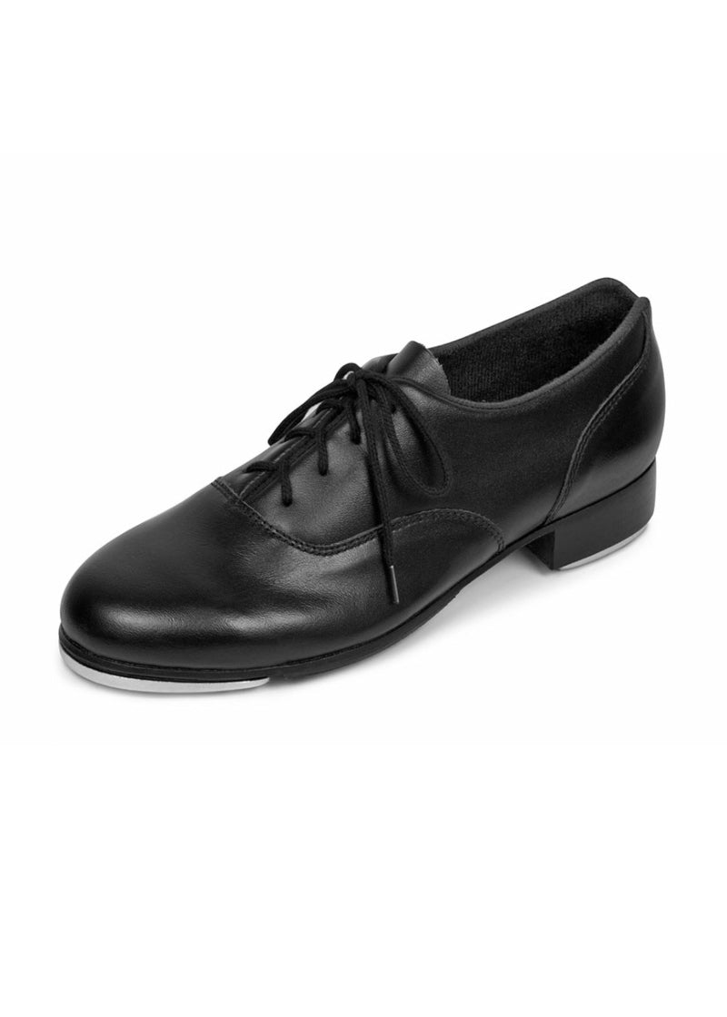 Respect Leather Tap Shoe (Black)