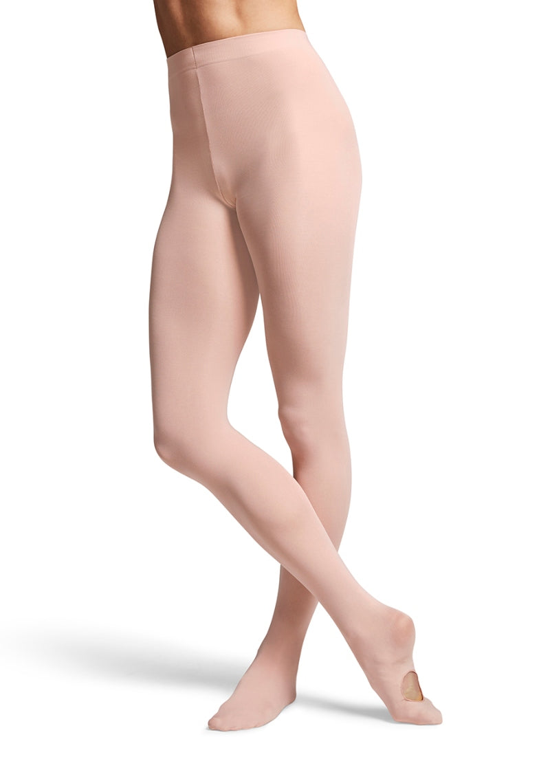 TotalSTRETCH Back Seam Knit Waist Convertible Tights – Body Wrappers