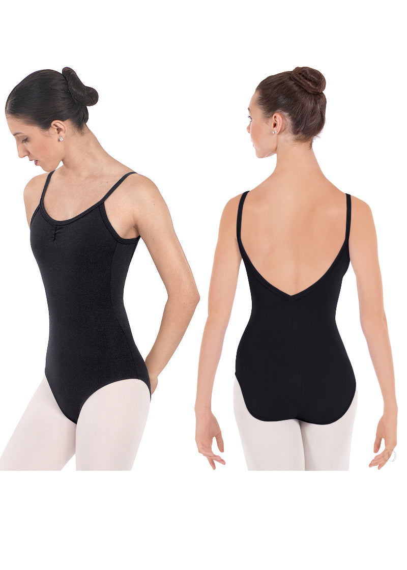 ON SALE Eurotard Cotton Pinch Front Cami Leo