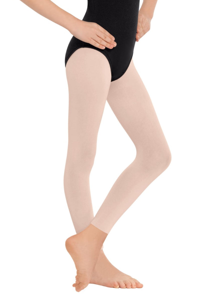 EuroSkins® Non-Run Youth Footless Tights – Allegro Dance Boutique