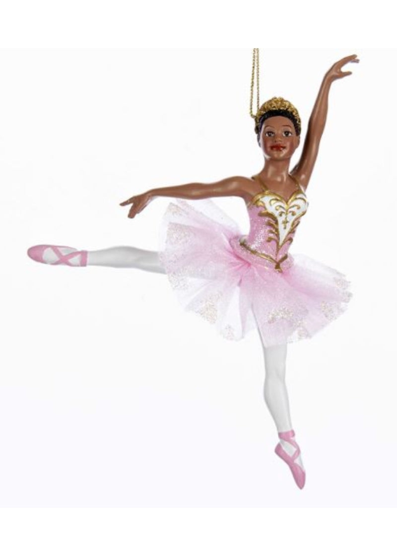 Ballerina en Arabesque Ornament (6.25")